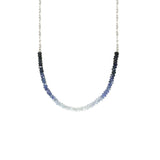 Long Gemstone Rondelle Necklace - Select Styles Only