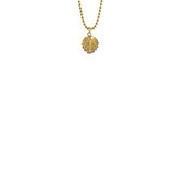 Mini Strawberry Leaf Necklace