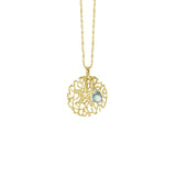 Starfish Coral Charm Necklace