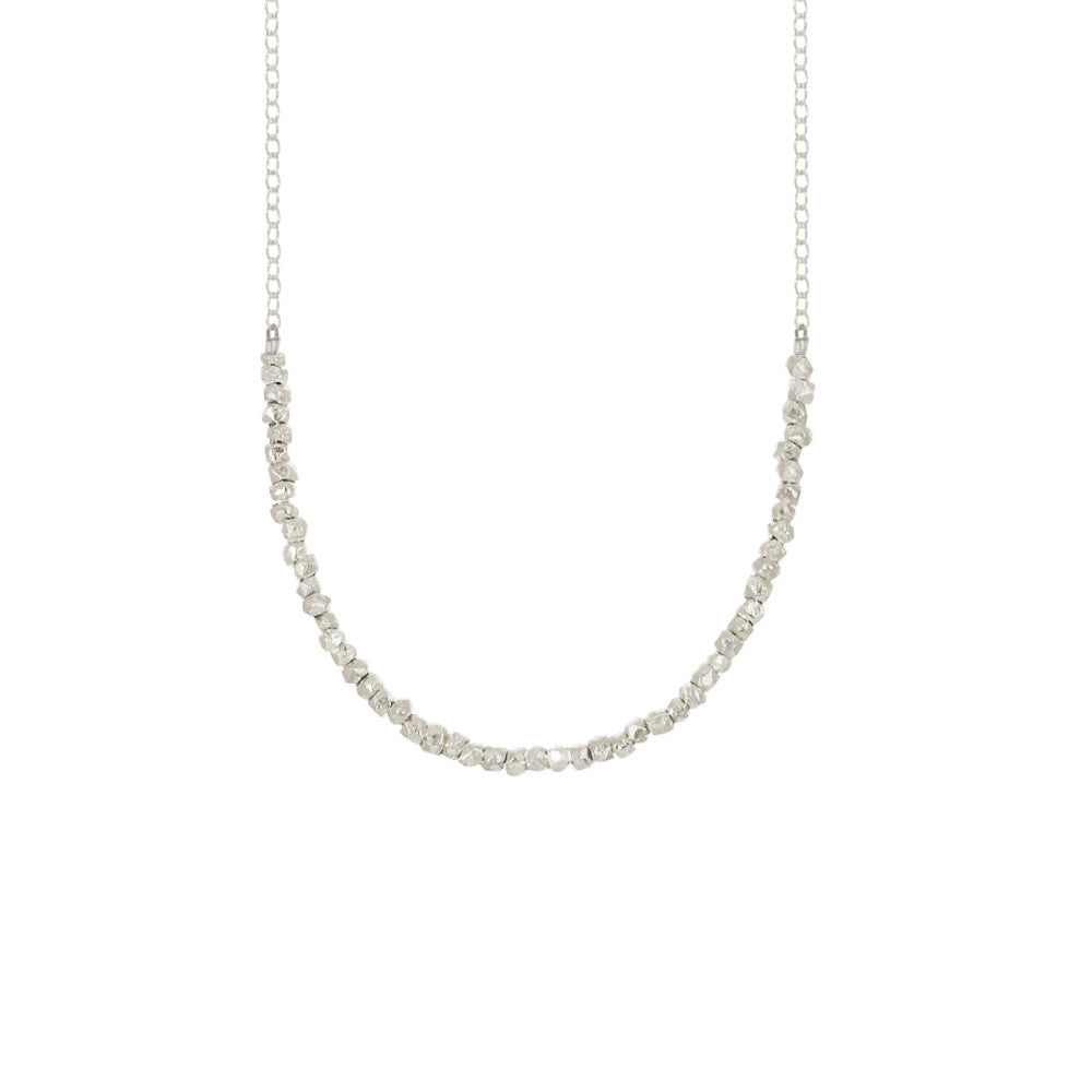 Gemstone Rondelle Necklace