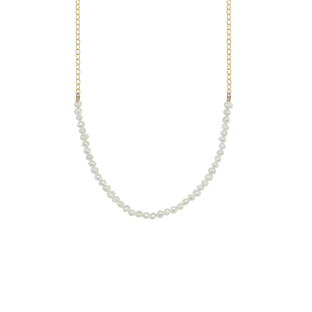 Gemstone Rondelle Necklace - 18K Gold Vermeil - Select Styles Only