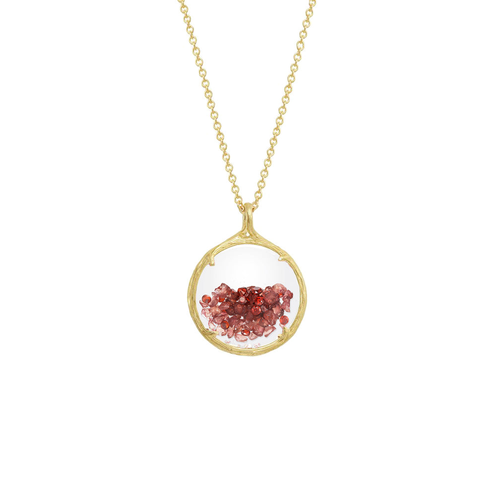 UND DEFORMED STONE NECKLACE