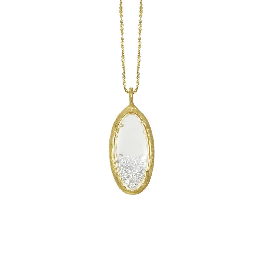 Oval Shaker Necklace