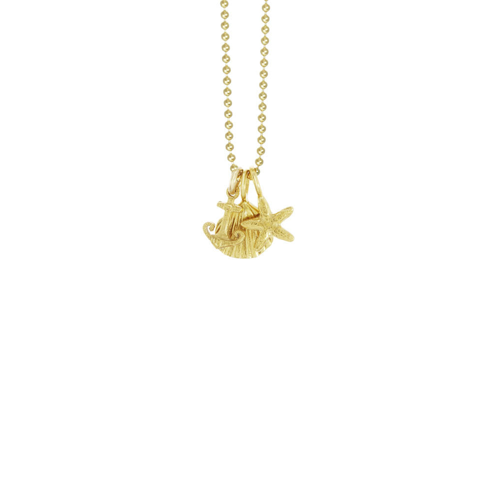 Mini Nautical Charm Necklace