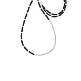 Long Reverse Gemstone Fade Necklace