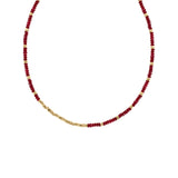 Reverse Gemstone Fade Necklace