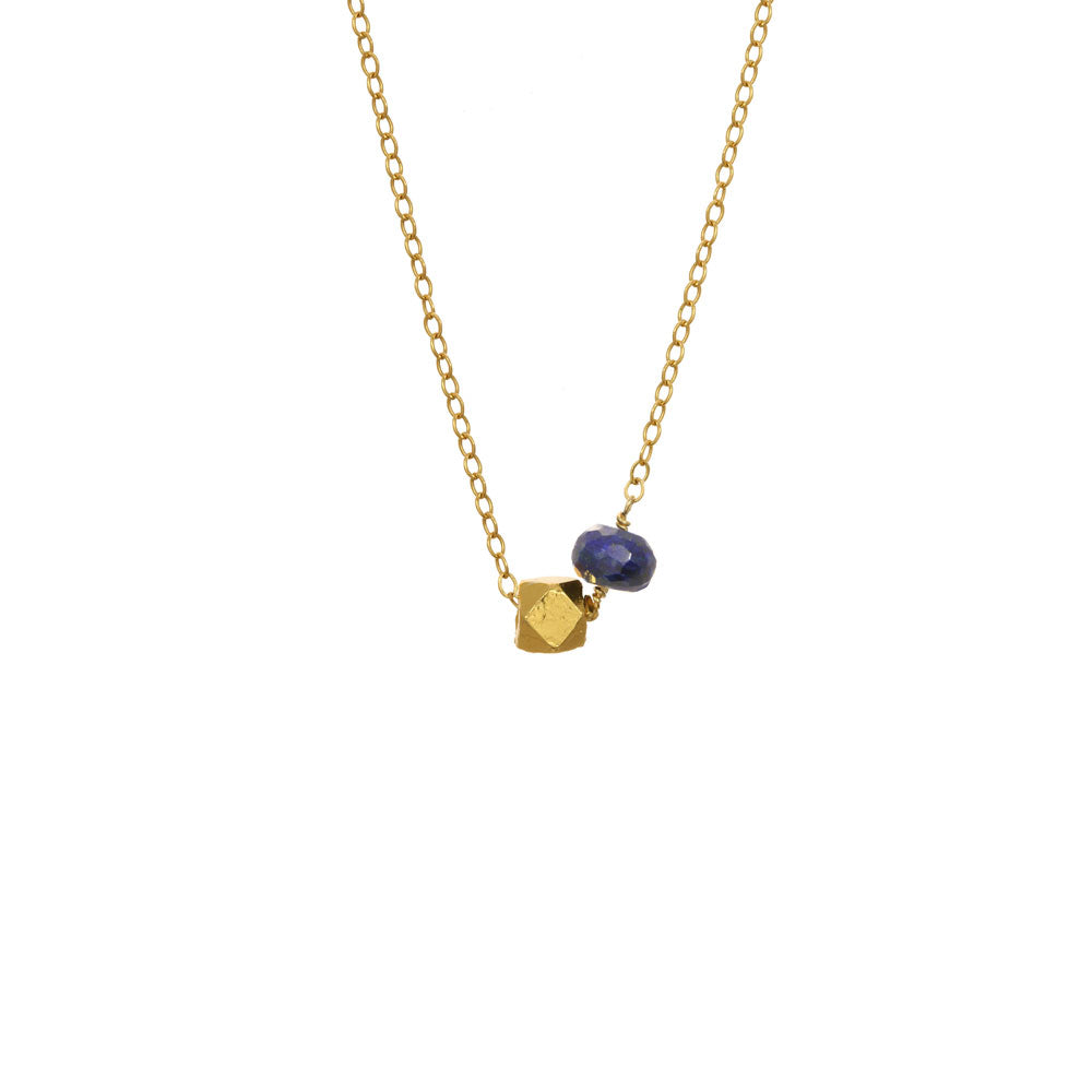 Large Rondelle and Nugget Necklace - Gold Filled - Select Styles Only
