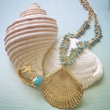 Starfish Turquoise Ring