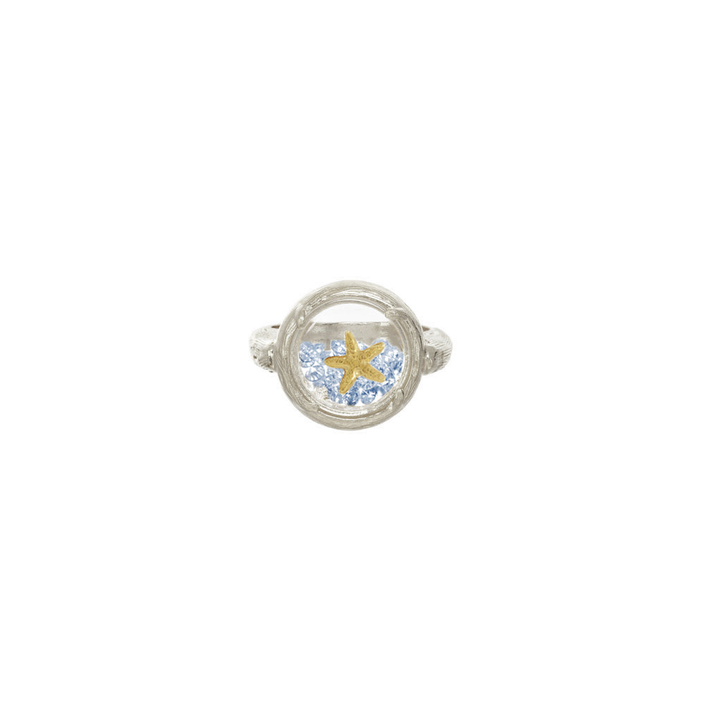 Shaker Ring with Starfish - Select Styles Only