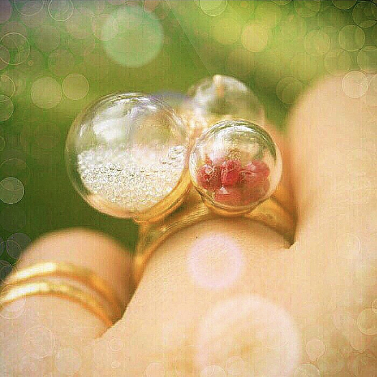 Small Globe Ring