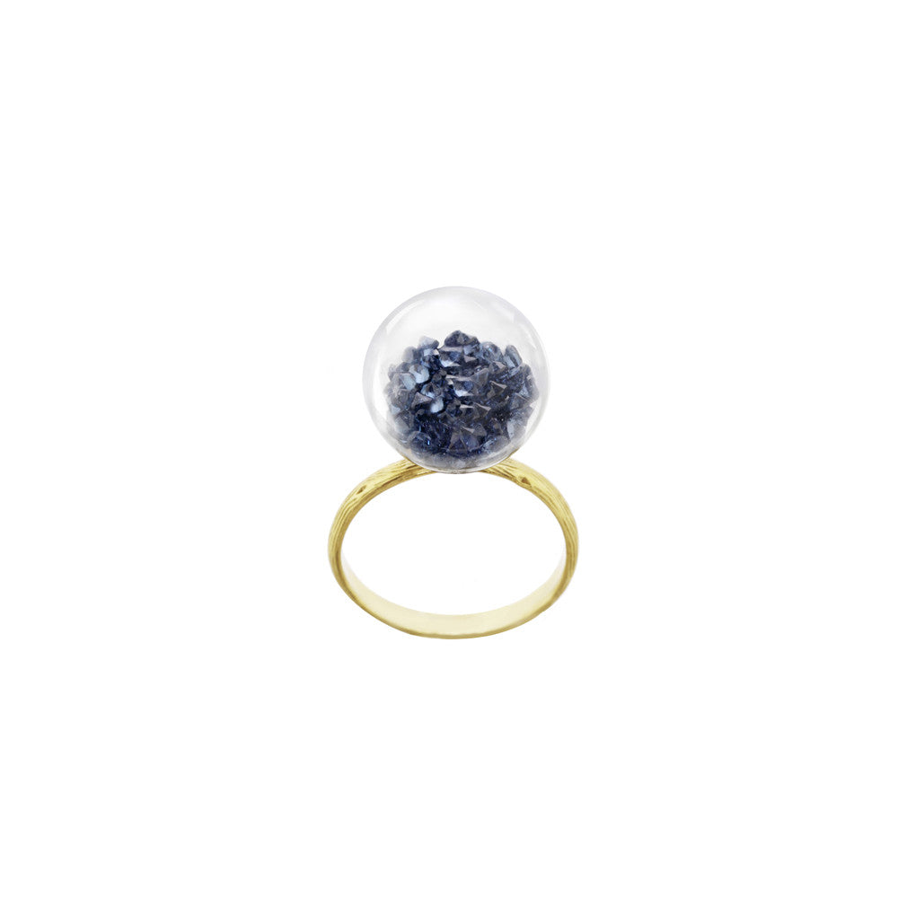 Small Globe Ring - Select Gold Styles Only