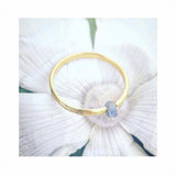 Koa Ring with Gemstone