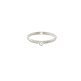 Seed Pod Solitaire Ring