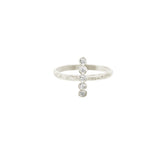 Long Seed Pod Solitaire Ring