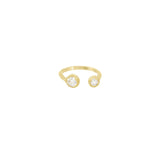Double Solitaire Ring