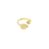 Monstera Wrap Ring