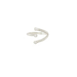 Triple Seed Pod Solitaire Ring