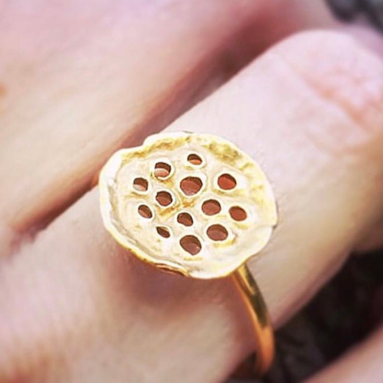 Mini Lotus Ring
