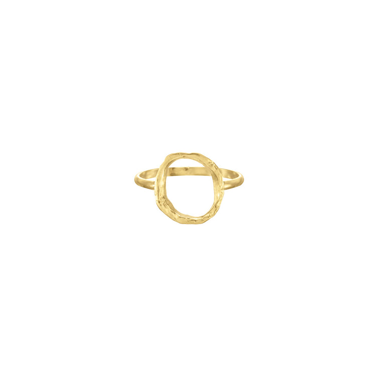 Small Opihi Circle Ring